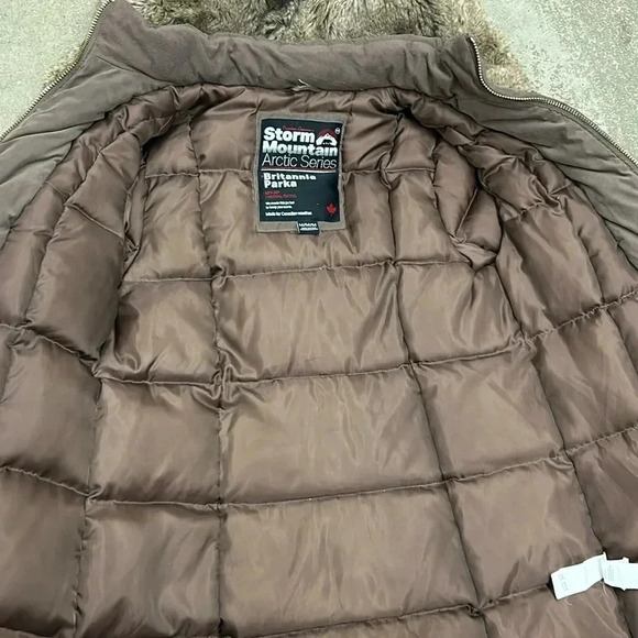 Storm mountain arctic series britannia down feather parka - Picture 6 of 9